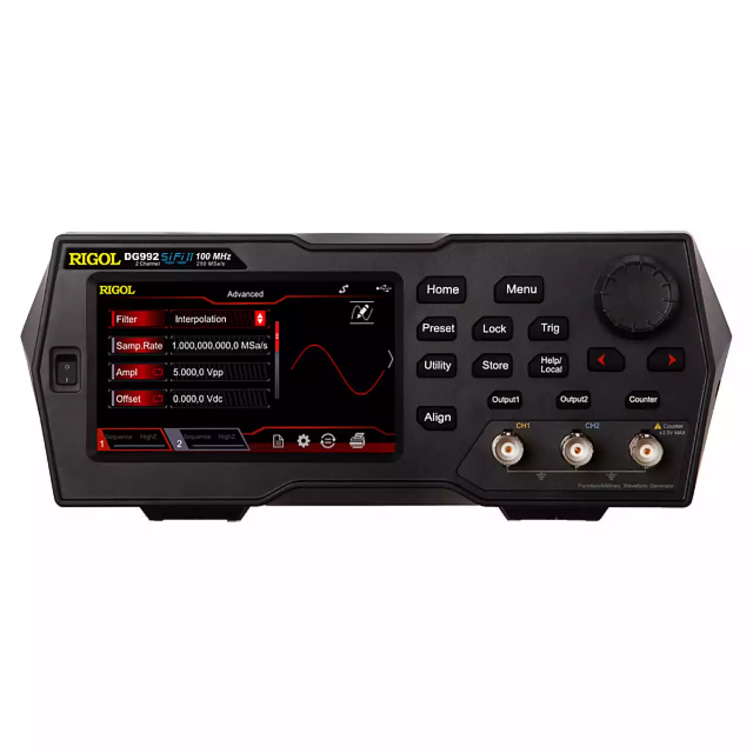 Генератор сигналов произвольной формы RIGOL DG992 - 1