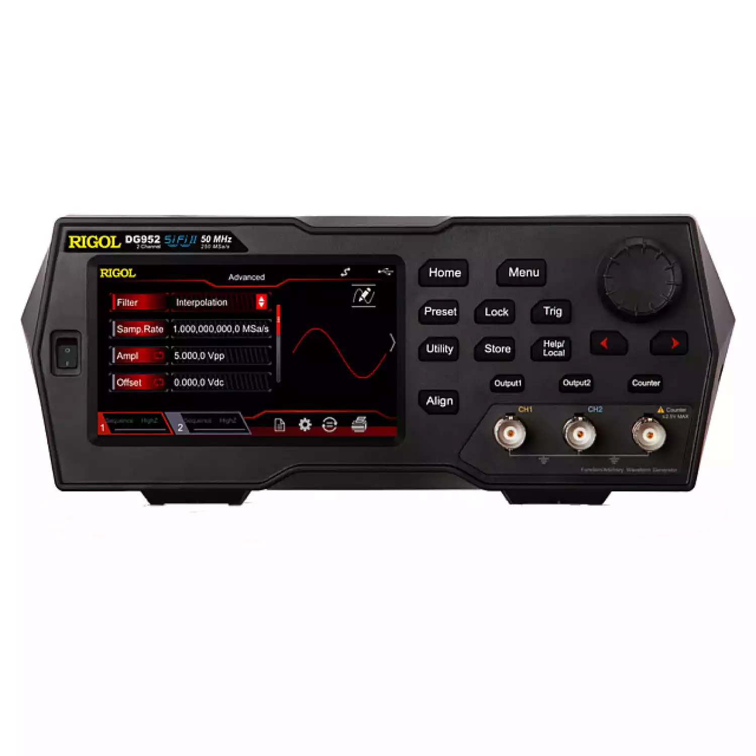 Генератор сигналов произвольной формы RIGOL DG952 - 1