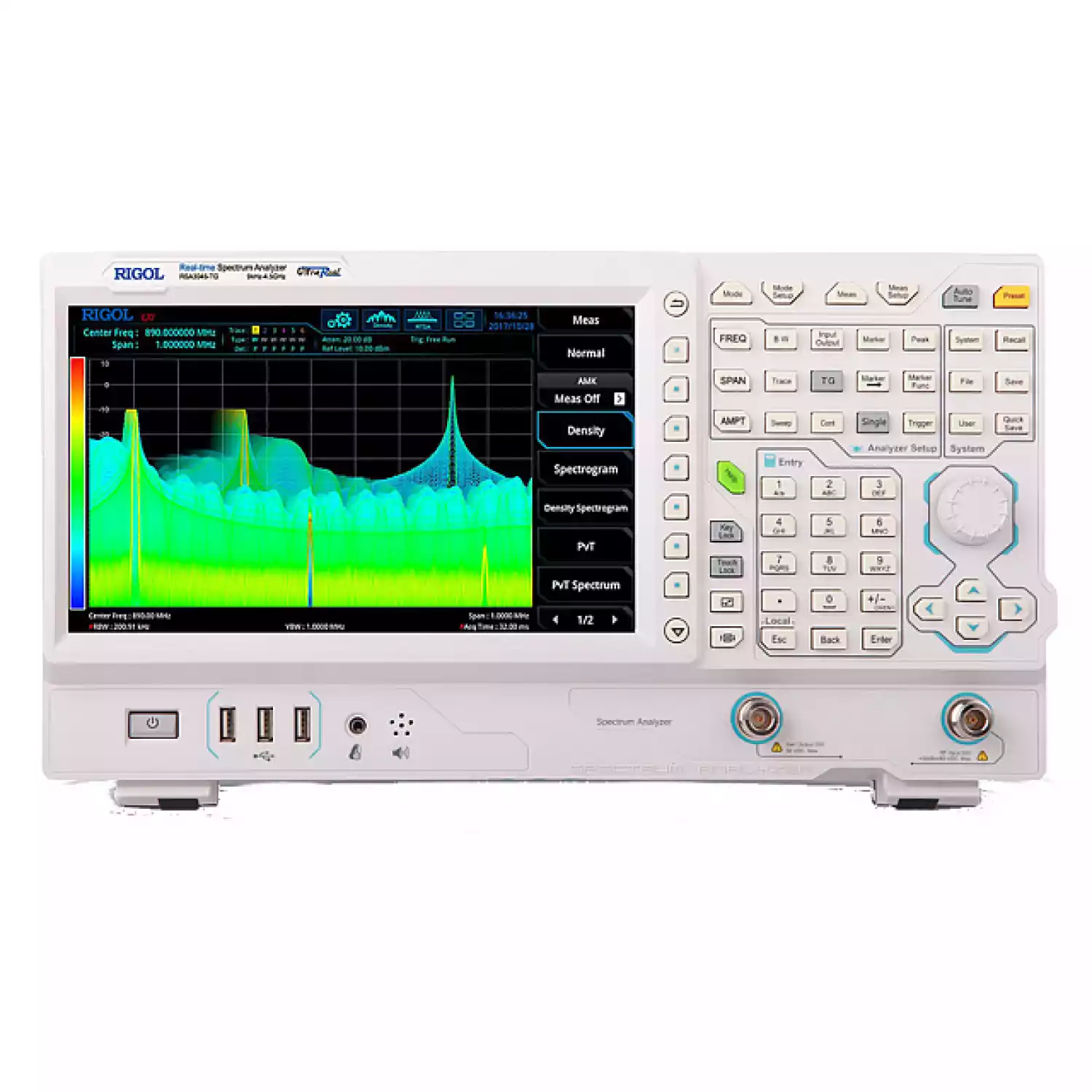 Анализатор спектра реального времени RIGOL RSA3045-TG с трекинг-генератором - 1