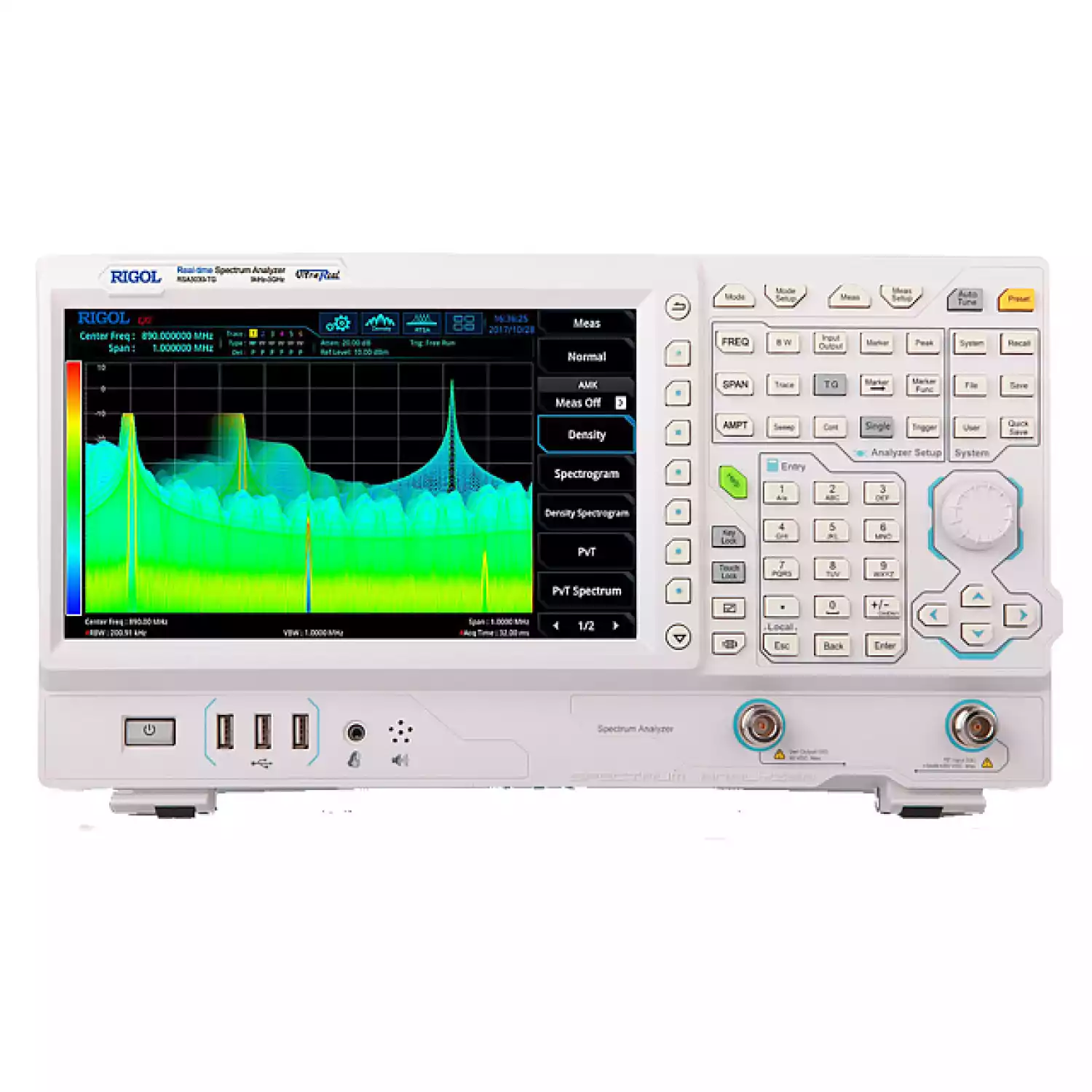 Анализатор спектра реального времени RIGOL RSA3030-TG с трекинг-генератором - 1