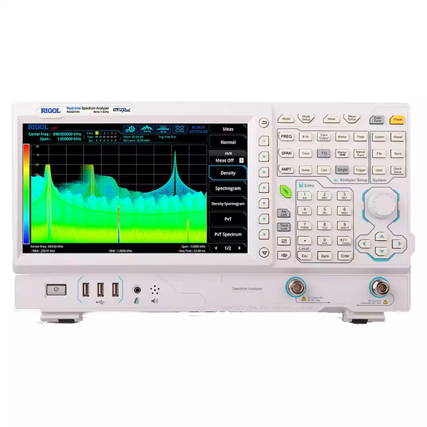 Анализатор спектра реального времени RIGOL RSA3015N с трекинг-генератором и векторным анализатором цепей - 1