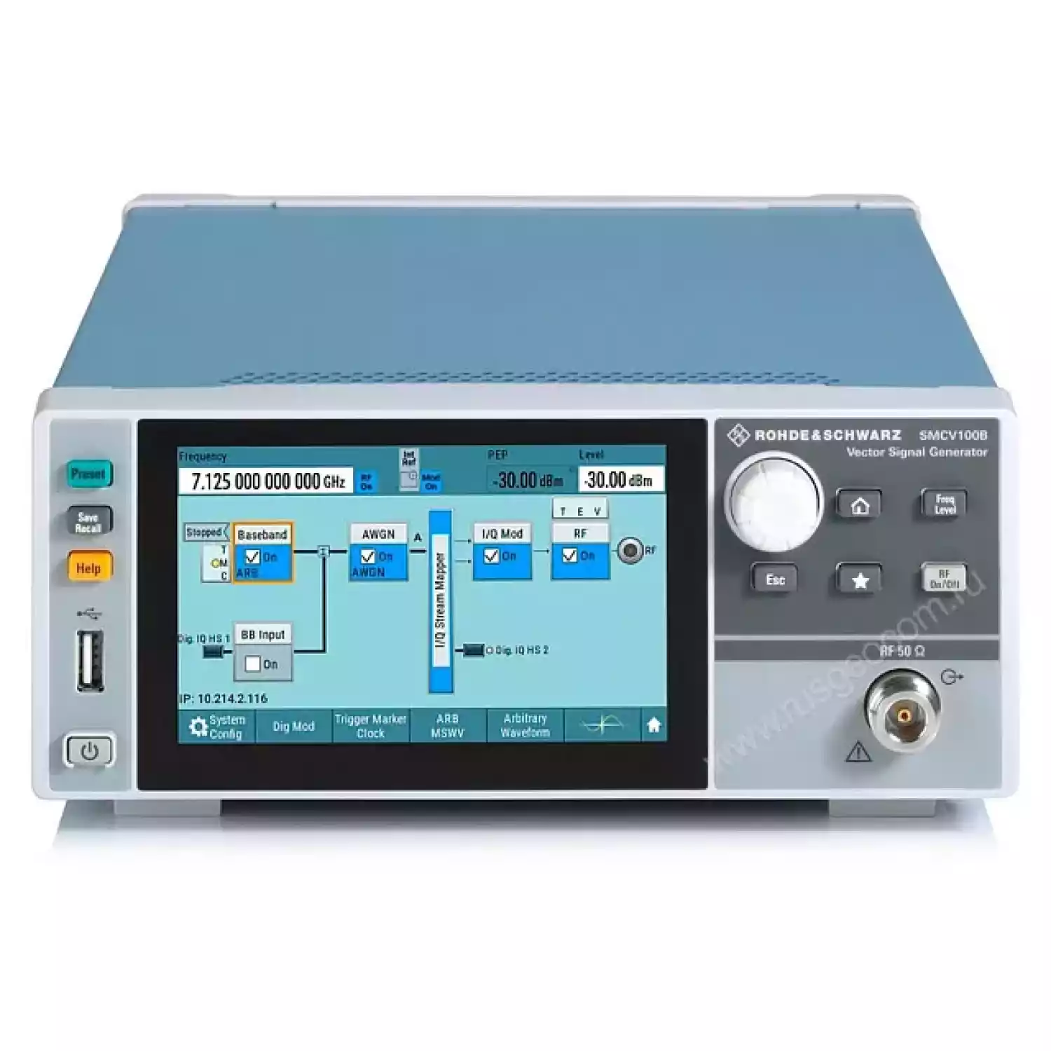 Генератор сигналов Rohde & Schwarz SMCV100B (4 кГц – 3 ГГц), базовый блок - 3