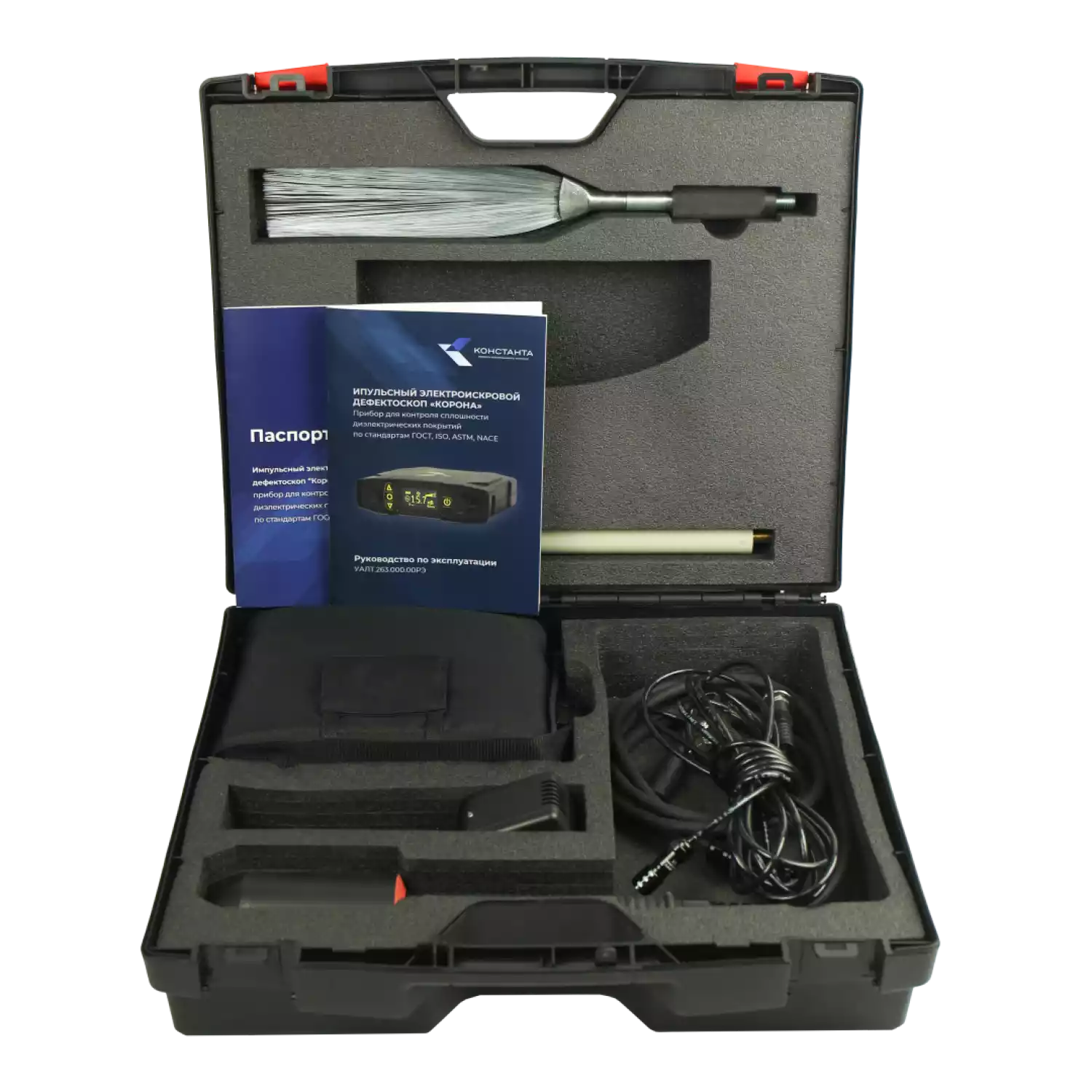 Импульсный электроискровой дефектоскоп Корона ЛКП - 3
