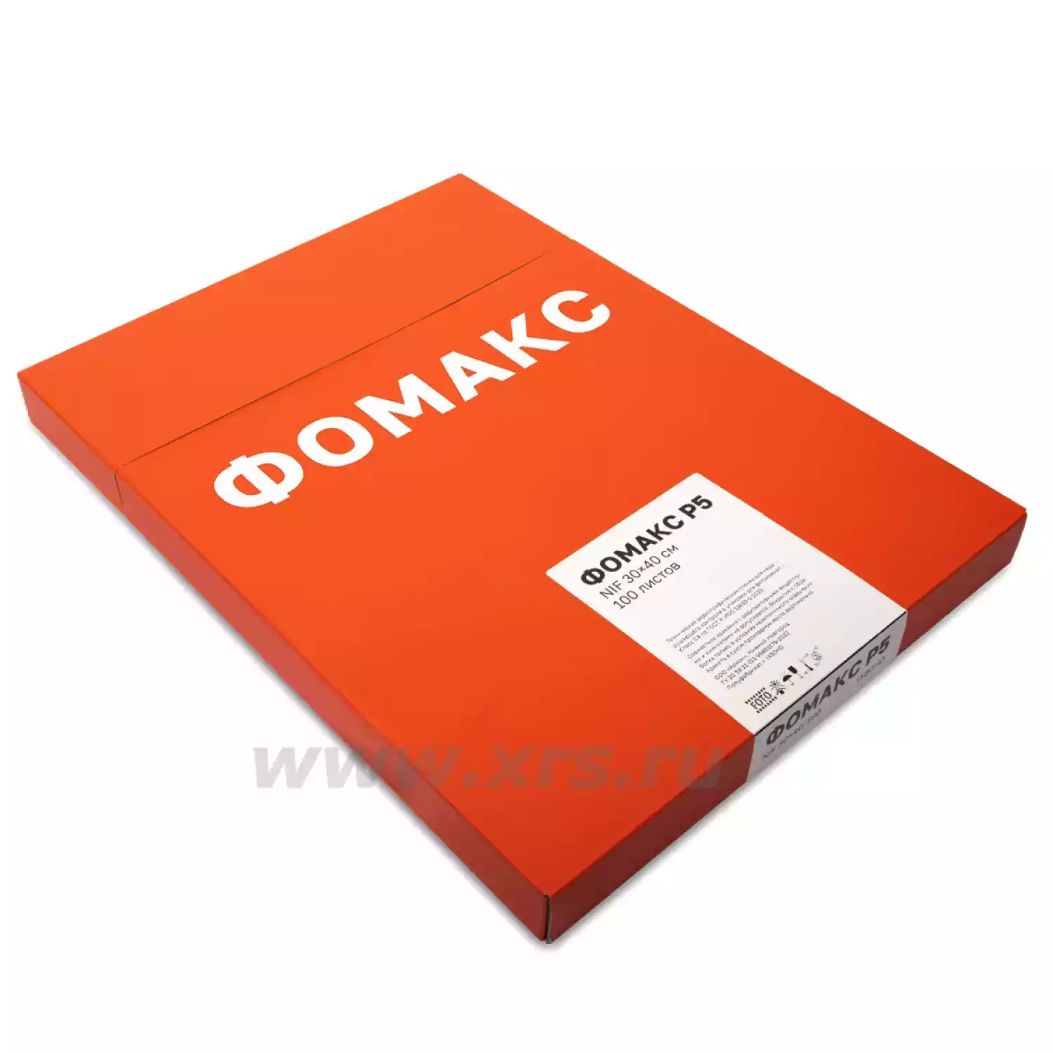 Рентгенпленка ФОМАКС Р5 30 × 40 NIF (100 листов) - 2