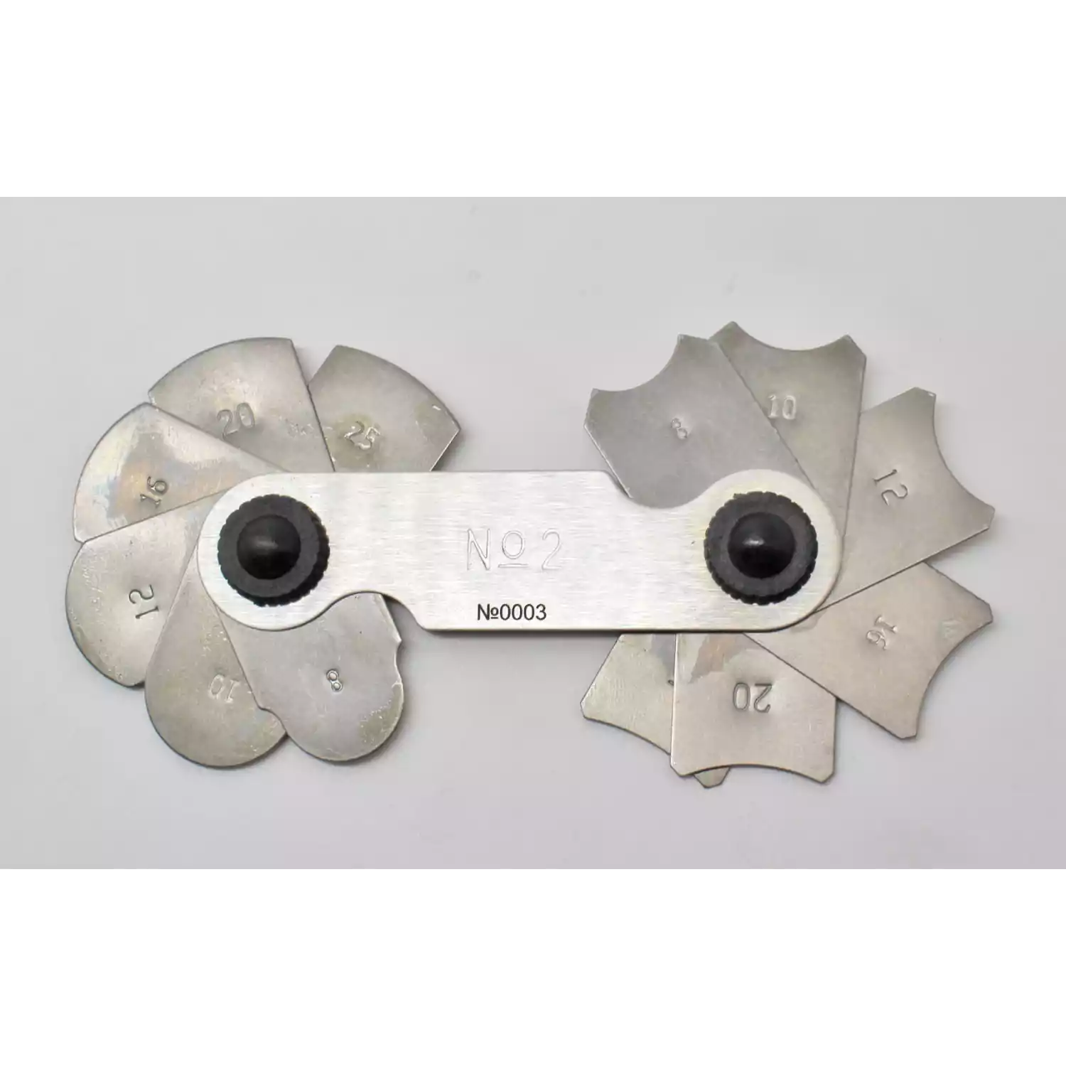 Наборы радиусных шаблонов № 1, 2, 3 А3-И - 2