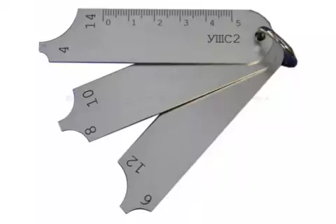 ШАБЛОН ДЛЯ КОНТРОЛЯ КАТЕТОВ ШВОВ УШС-2