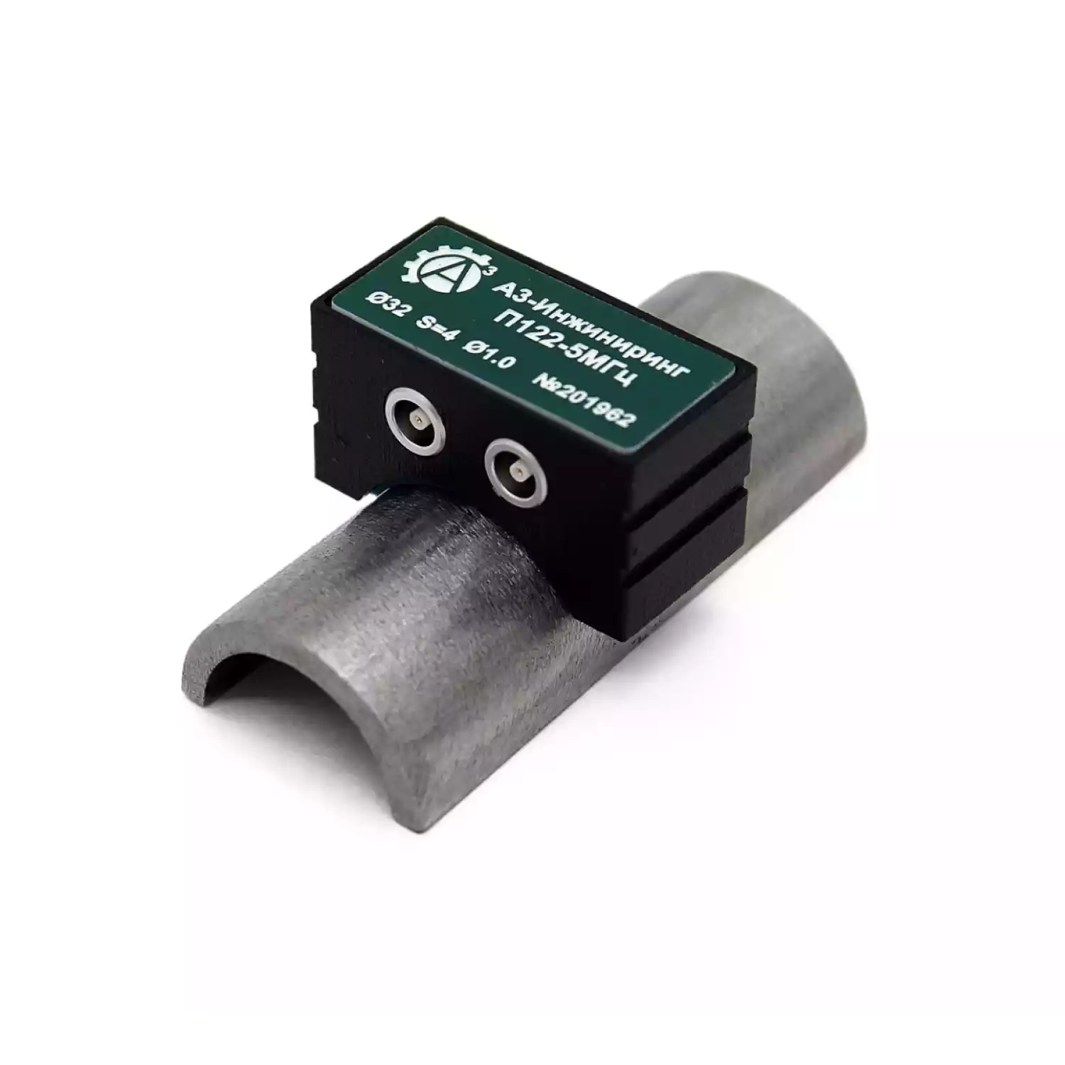 Пьезоэлектрический преобразователь хордового типа П122 для контроля труб металлических в комплекте с СОП - 1