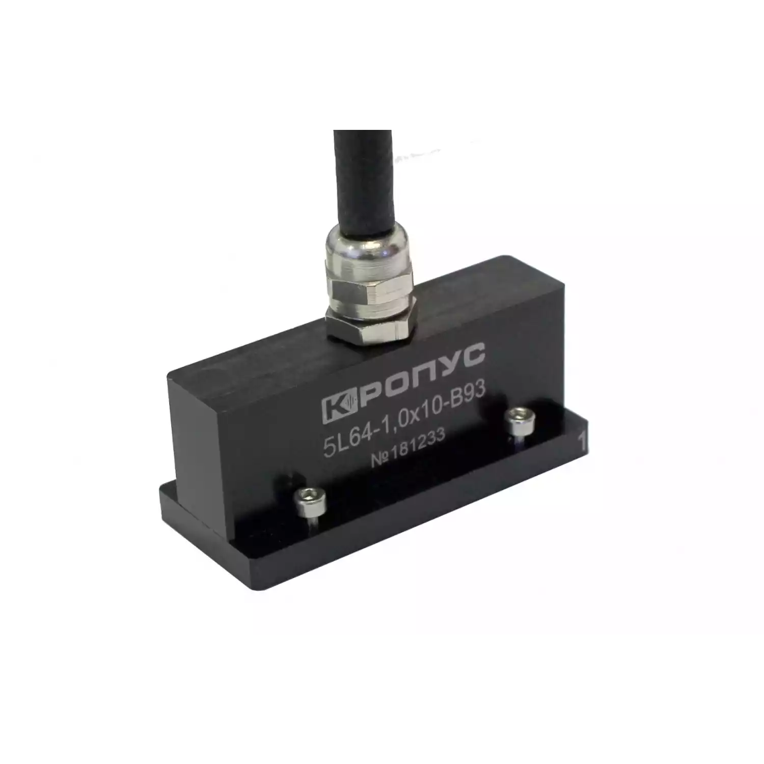 5L64-1,0х10-B93 фазированная решетка, 64 эл, 5 МГц - 1