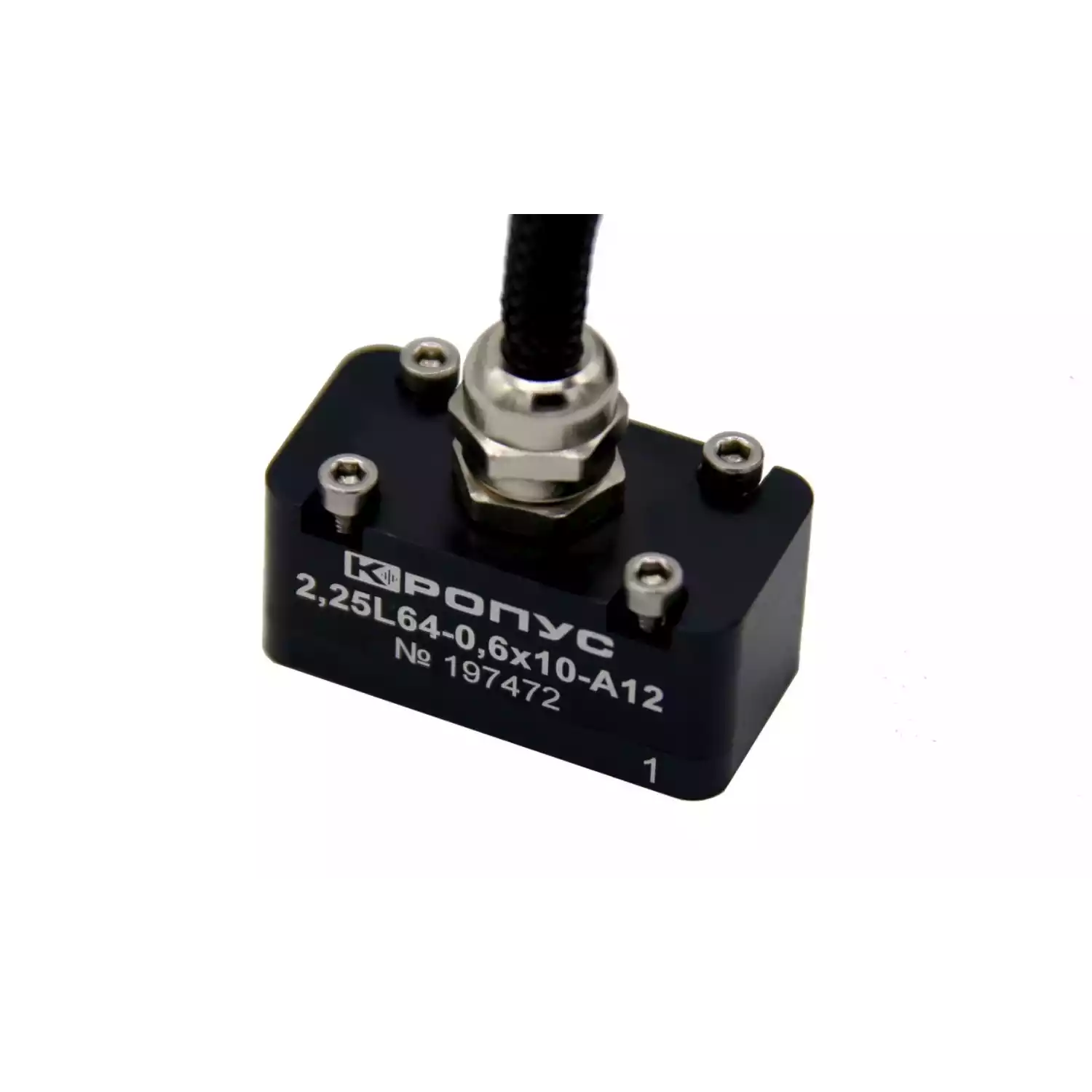 2,25L64-0,6х10-A12 фазированная решетка, 64 эл, 2,25 МГц - 1