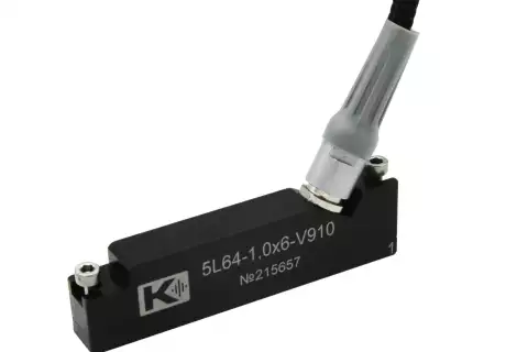 5L64-1,0х6-V910 фазированная решетка, 64 эл, 5 МГц