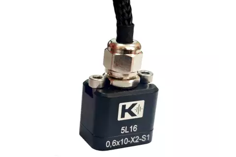 5L16-0,6х10-X2 фазированная решетка, 16 эл, 5 МГц