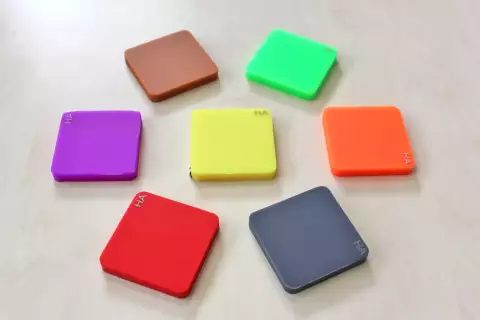 Комплект мер твёрдости Шора тип A (7 шт. HA)