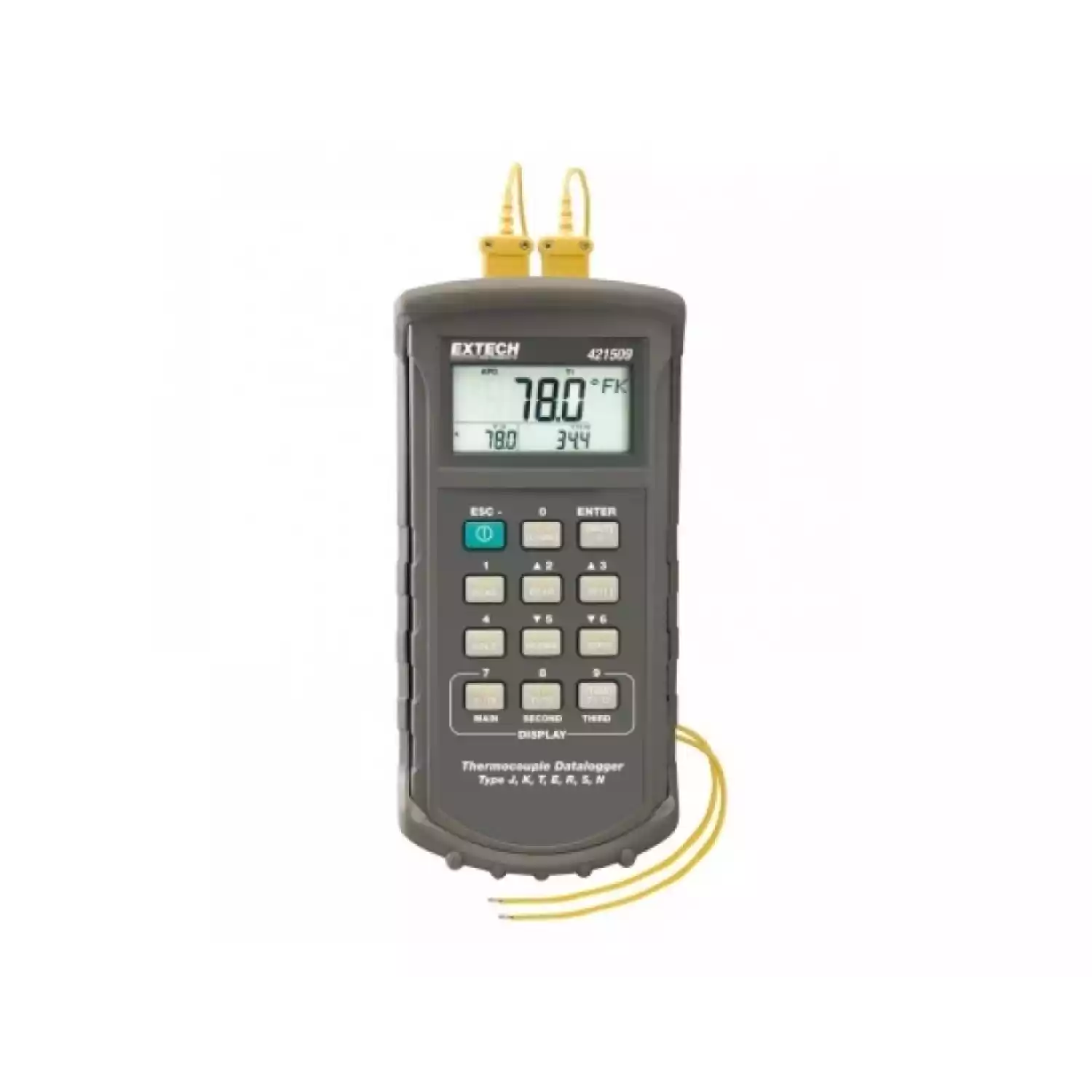 Измеритель температуры - регистратор данных Extech 421509 с сигналом - 1