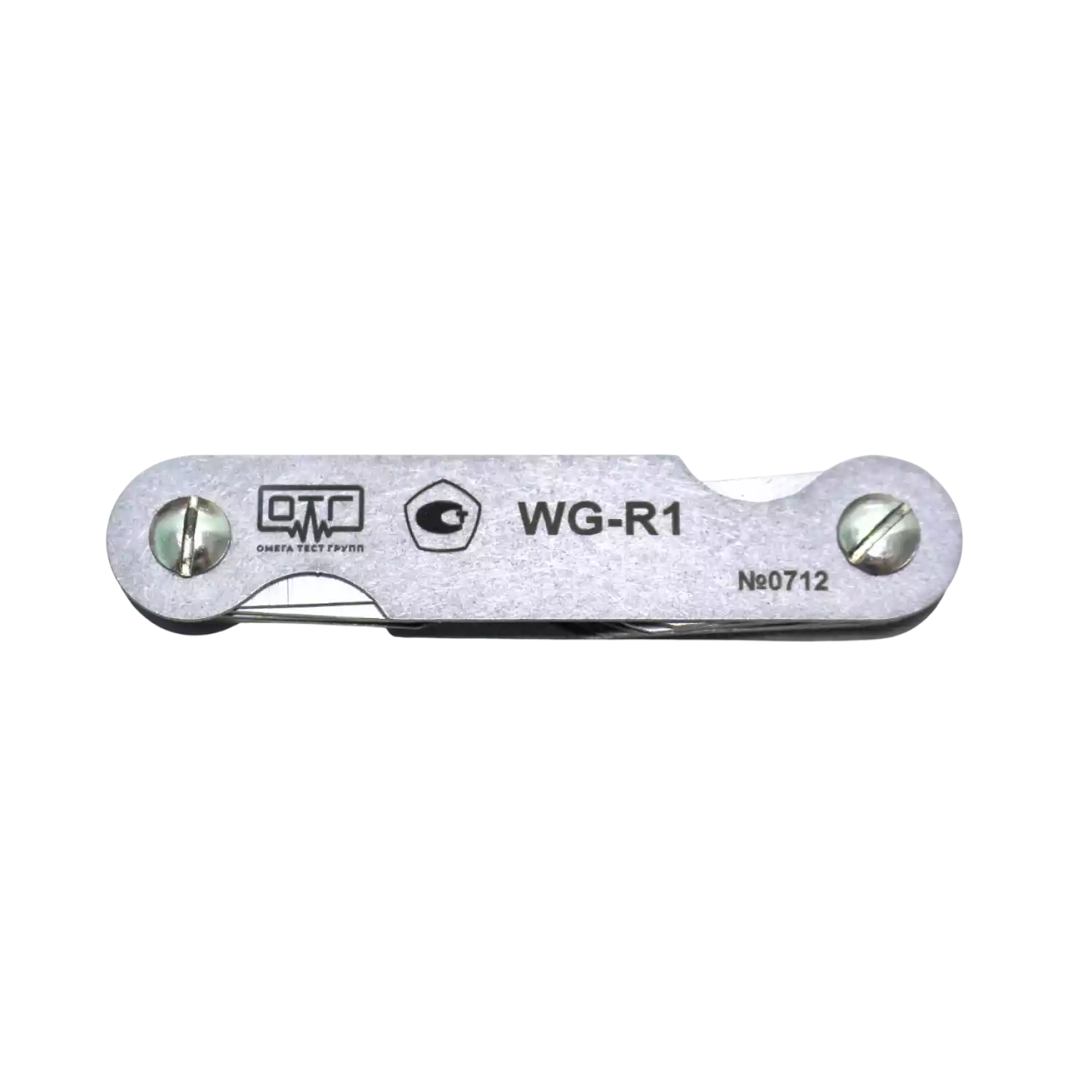 Набор шаблонов сварщика WG-R (ОТГ) WG-R1 (Набор радиусных №1) - 1