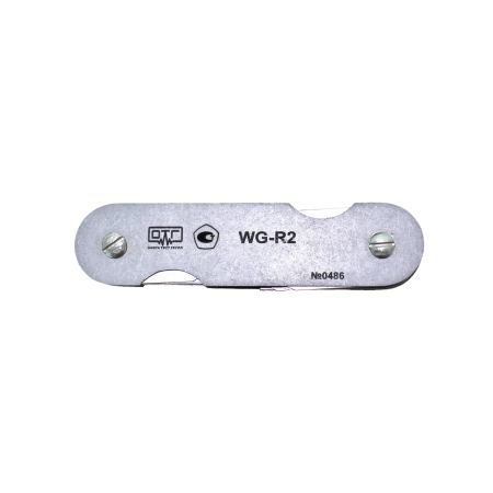 Набор шаблонов сварщика WG-R (ОТГ) WG-R2 (Набор радиусных №2)