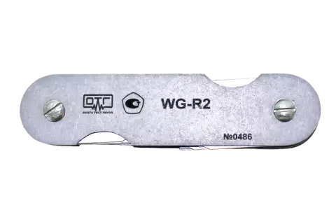 Набор шаблонов сварщика WG-R (ОТГ) WG-R2 (Набор радиусных №2)