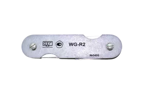 Набор шаблонов сварщика WG-R (ОТГ) WG-R2 (Набор радиусных №2)