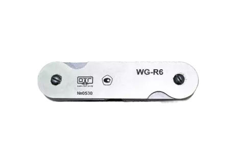 Набор шаблонов сварщика WG-R (ОТГ) WG-R6 (Набор радиусных №6)