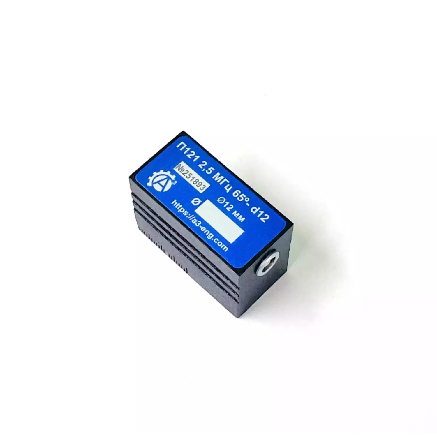 Пьезоэлектрический преобразователь (ПЭП) типа П121 серии d12 - 1