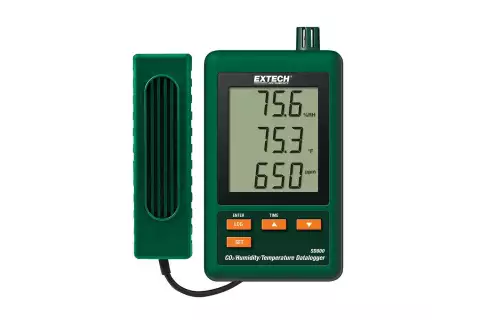 Регистратор температуры / влажности / CO2 Extech SD800