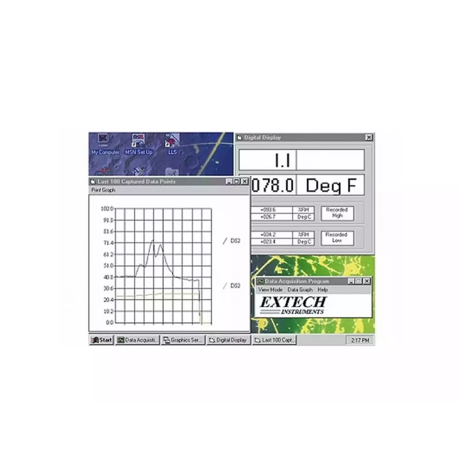 Программное обеспечение Extech 407001 - 1