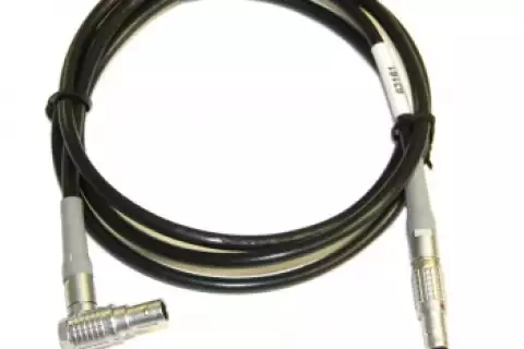 Кабель Lemo B6 - Lemo B6A (угловой)