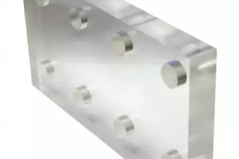 Образец для настройки акустических и импедансных дефектоскопов СО-91