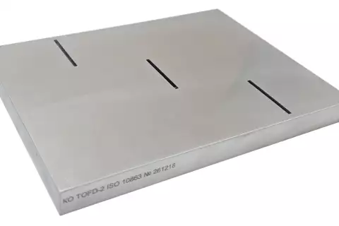 Контрольный образец TOFD-2 ISO 10863