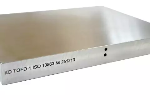 Контрольный образец TOFD-1 ISO 10863