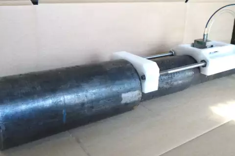 Преобразователи для УЗК кольцевого шва бурильной трубы и околошовной зоны