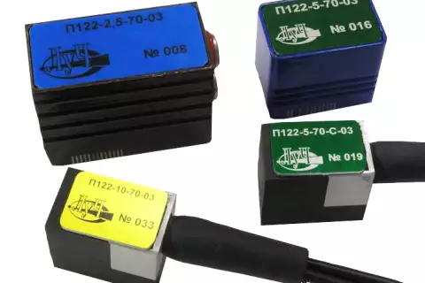 Преобразователи наклонные контактные типа П122