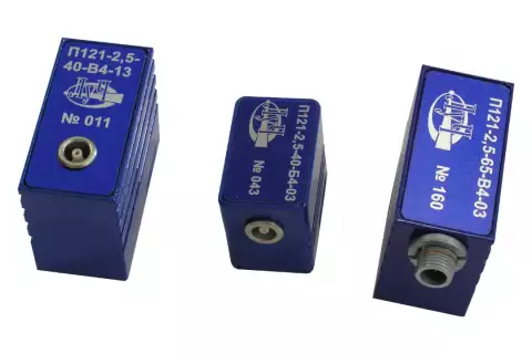 Преобразователи типа П121 (2,5 МГц серии 1–5)