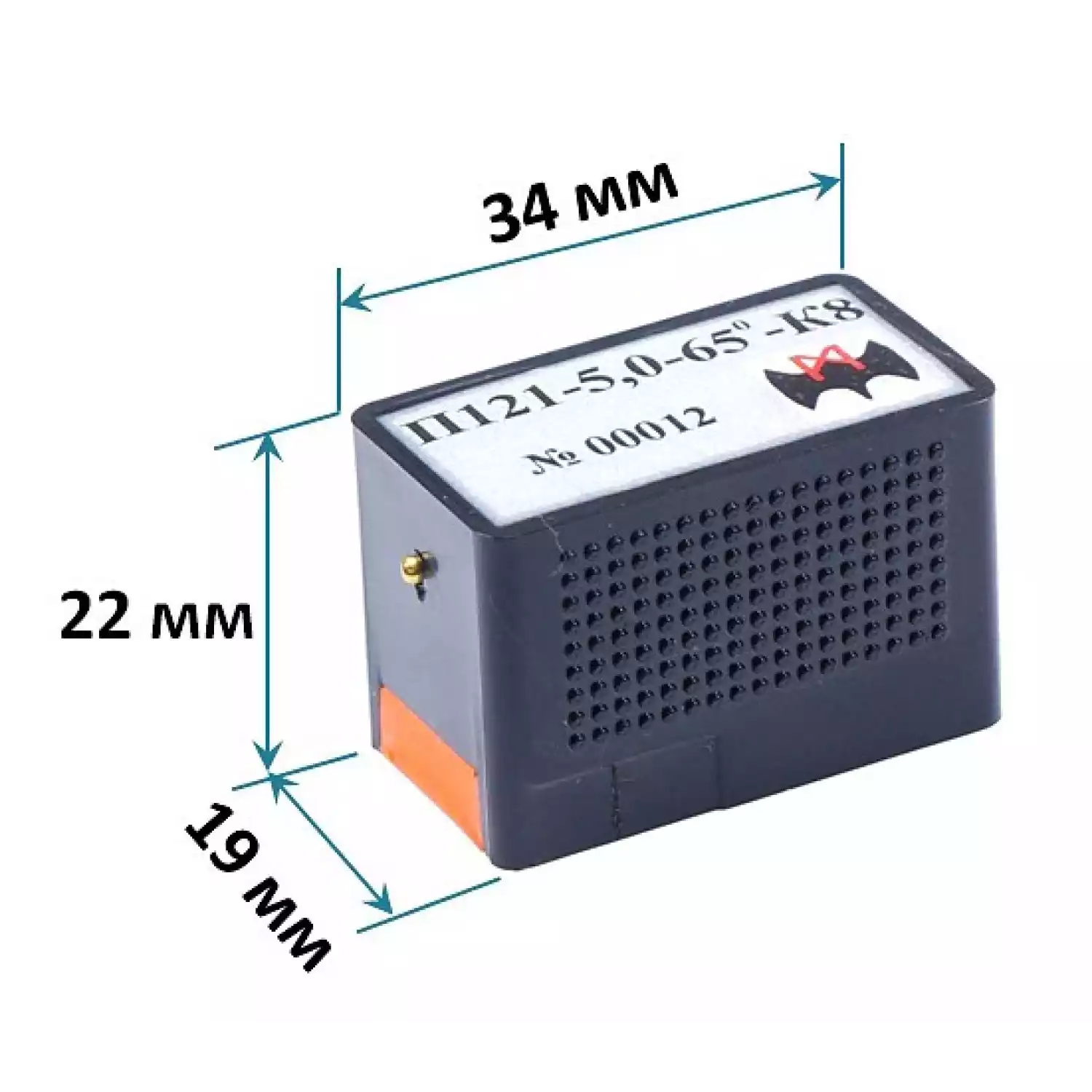 Наклонные совмещённые ПЭП с керамическим протектором П121 - 3
