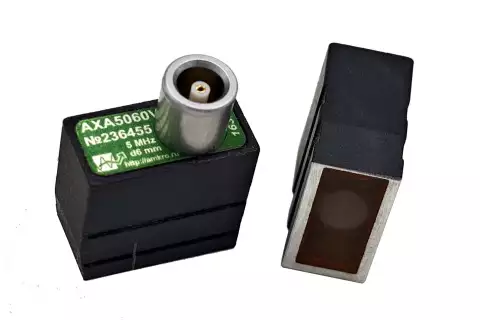 AXA50xxV - малогабаритные наклонные УЗ ПЭП 5МГц