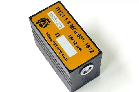 Пьезоэлектрический преобразователь (ПЭП) типа П121 серии 1612