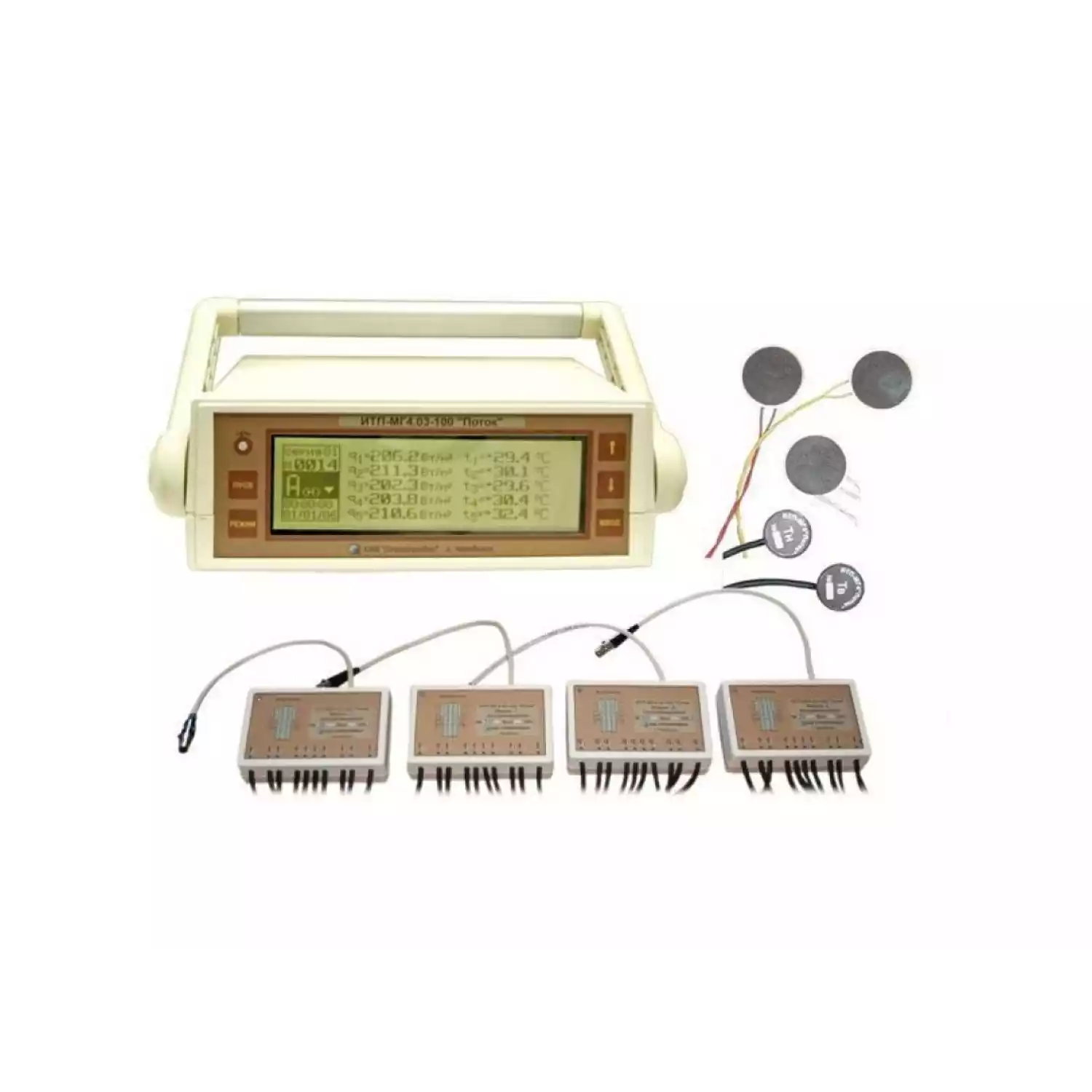 Измеритель плотности тепловых потоков и температуры 100-канальный ИТП- МГ4.03-100 «ПОТОК» - 1