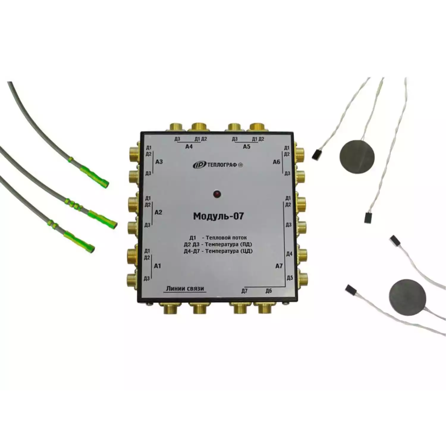 Измеритель плотности тепловых потоков и температуры ТЕПЛОГРАФ - 3