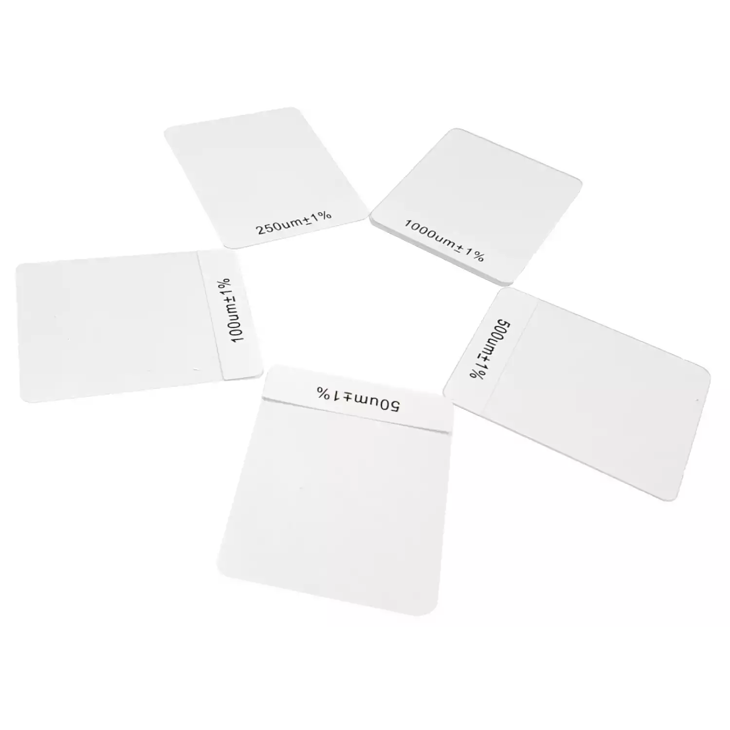 Меры толщины, набор из 5 шт. (поверке не подлежат) - 1