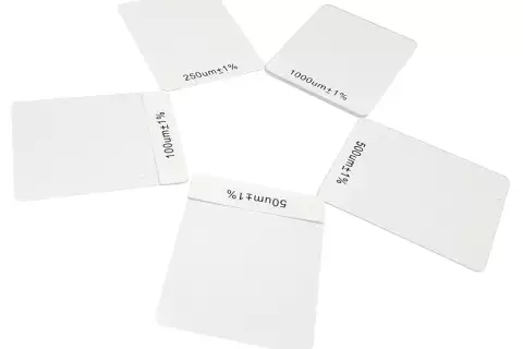 Меры толщины, набор из 5 шт. (поверке не подлежат)