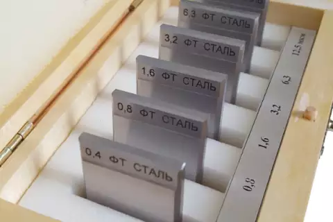 Образцы шероховатости ОШС-ФТ параметр Ra