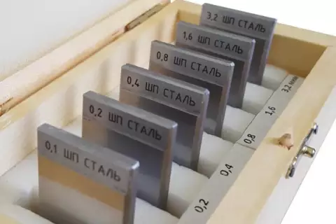 Образцы шероховатости ОШС-ШЦ параметр Ra