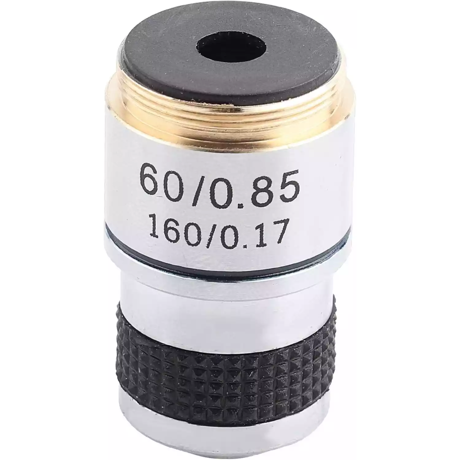 Объектив 60X/0,85 (160/0,17) подпружиненный для микроскопа - 1