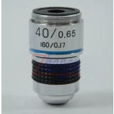 Объектив 40X/0,65 (160/0,17) подпружиненный для микроскопа купить в Москве