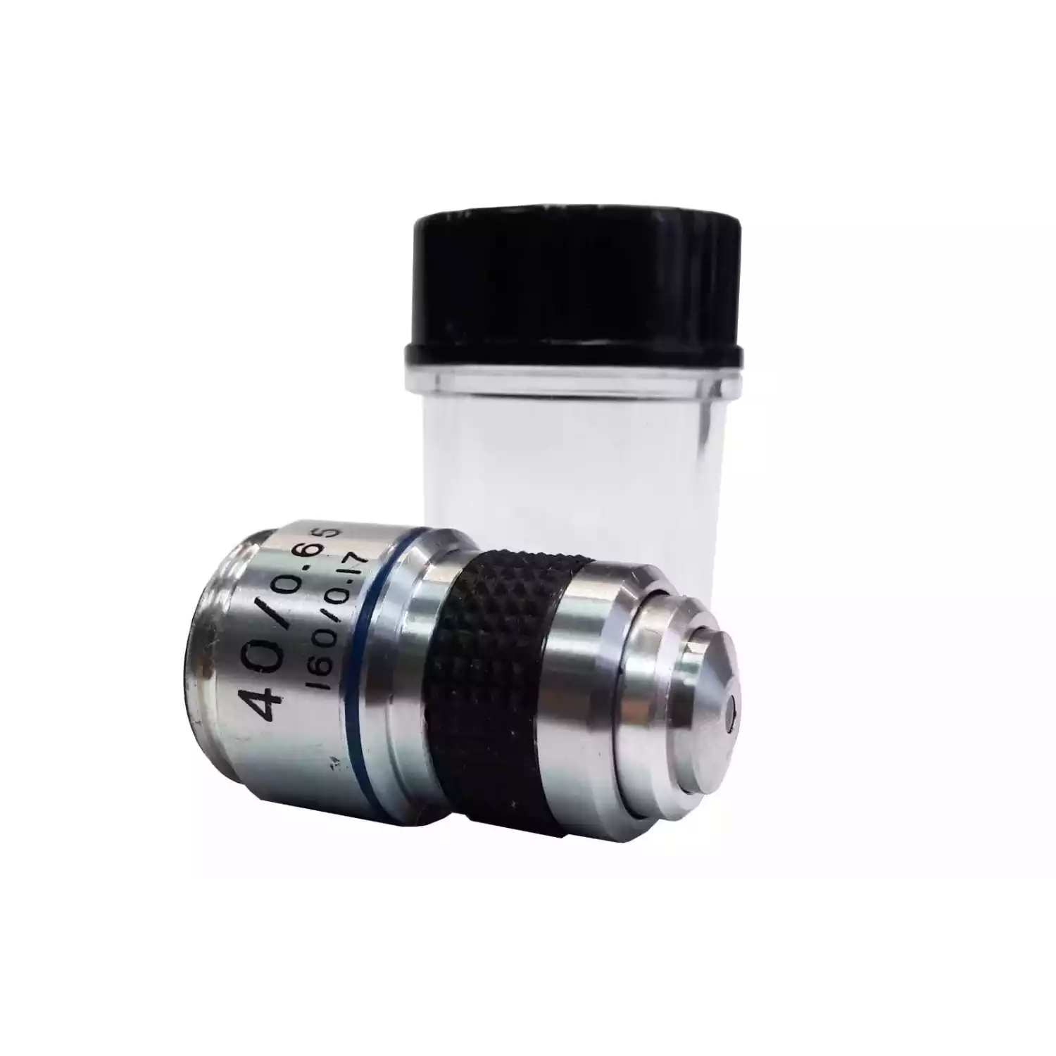 Объектив 40X/0,65 (160/0,17) подпружиненный для микроскопа - 4