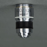 Объектив 100X/1,25 (160/0,17) подпружиненный для микроскопа купить в Москве