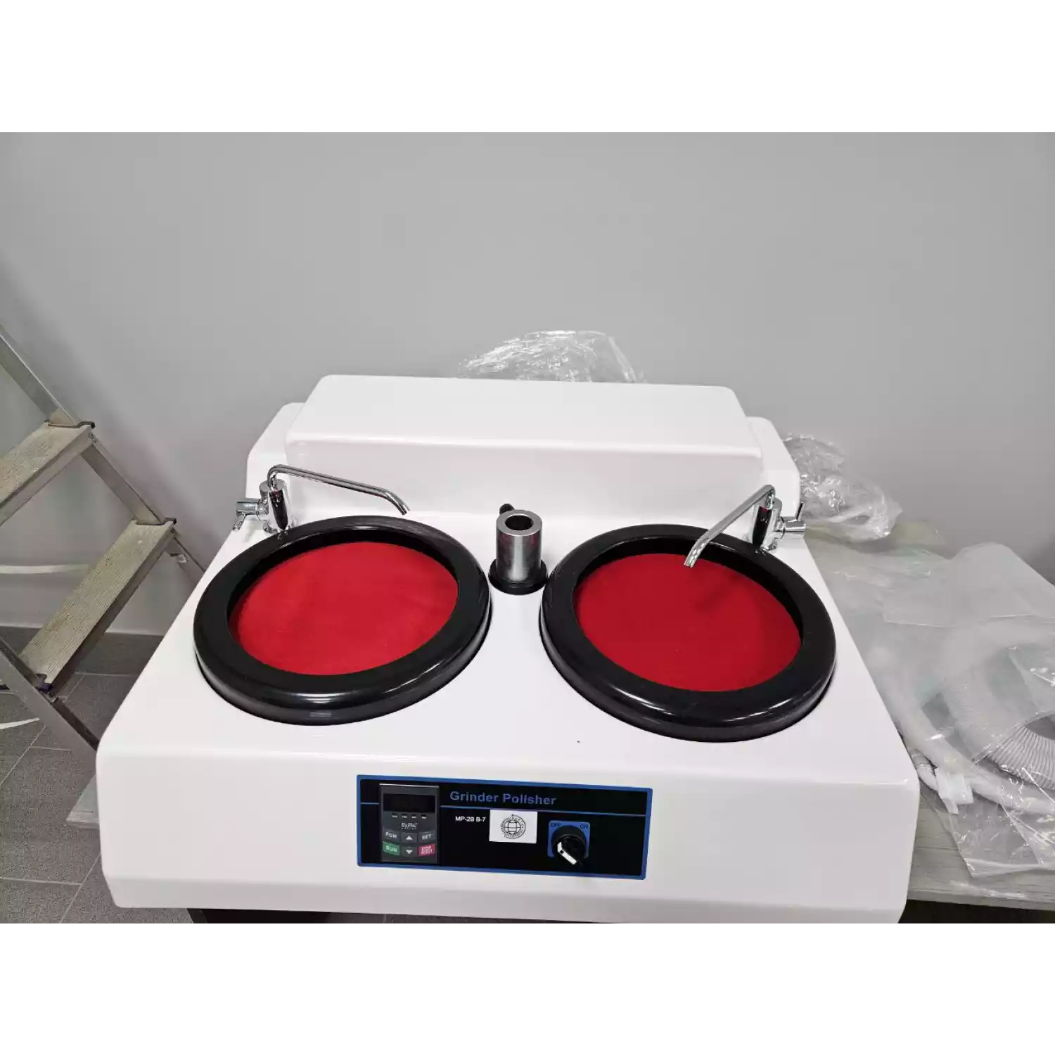 MP-2 В-7 шлифовально-полировальный станок, лабораторный металлографический - 7