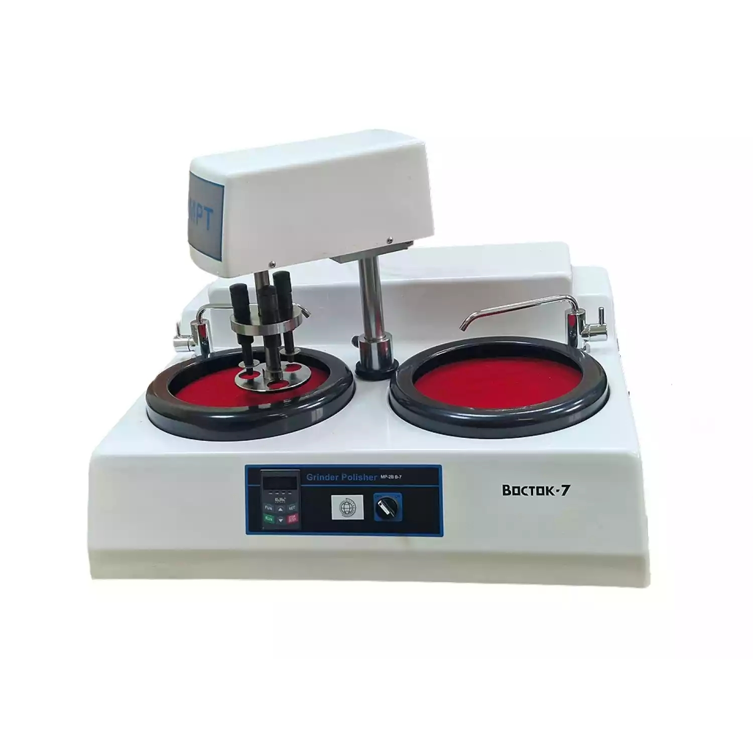 MP-2B В-7 шлифовально-полировальный станок, лабораторный металлографический - 1