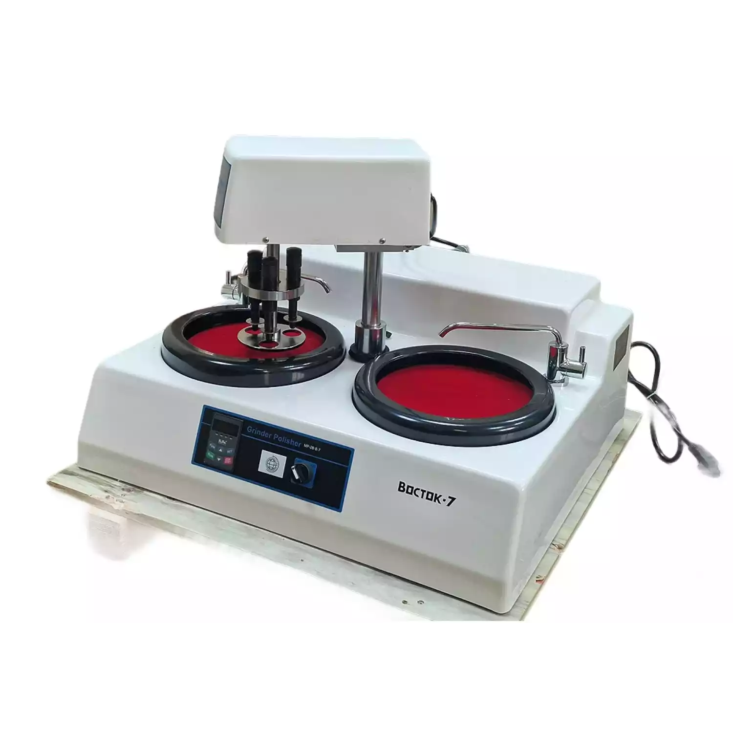 MP-2B В-7 шлифовально-полировальный станок, лабораторный металлографический - 2