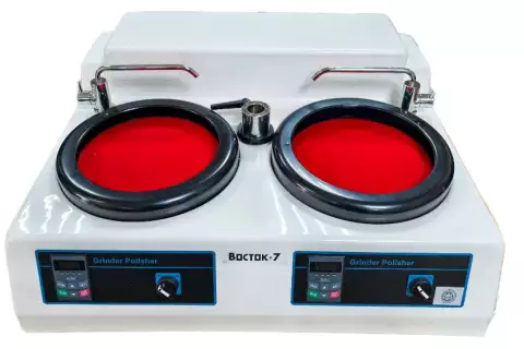 MP-2СE В-7 шлифовально-полировальный станок, лабораторный металлографический