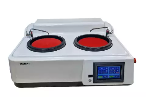 MP-2S В-7 шлифовально-полировальный станок, лабораторный металлографический